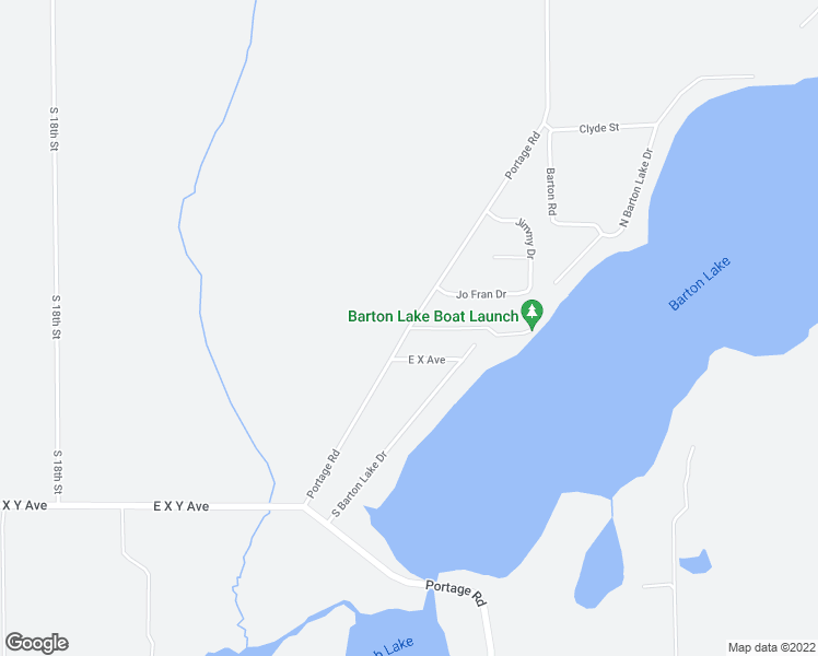 map of restaurants, bars, coffee shops, grocery stores, and more near 15196 Portage Road in Vicksburg