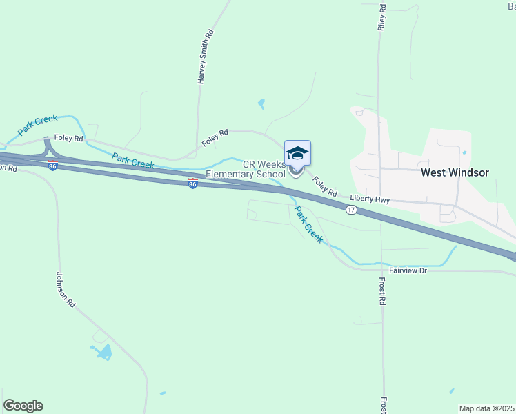 map of restaurants, bars, coffee shops, grocery stores, and more near 19 Fairview Drive in Windsor
