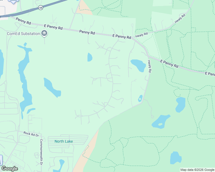 map of restaurants, bars, coffee shops, grocery stores, and more near 809 Magnuson Court in Barrington