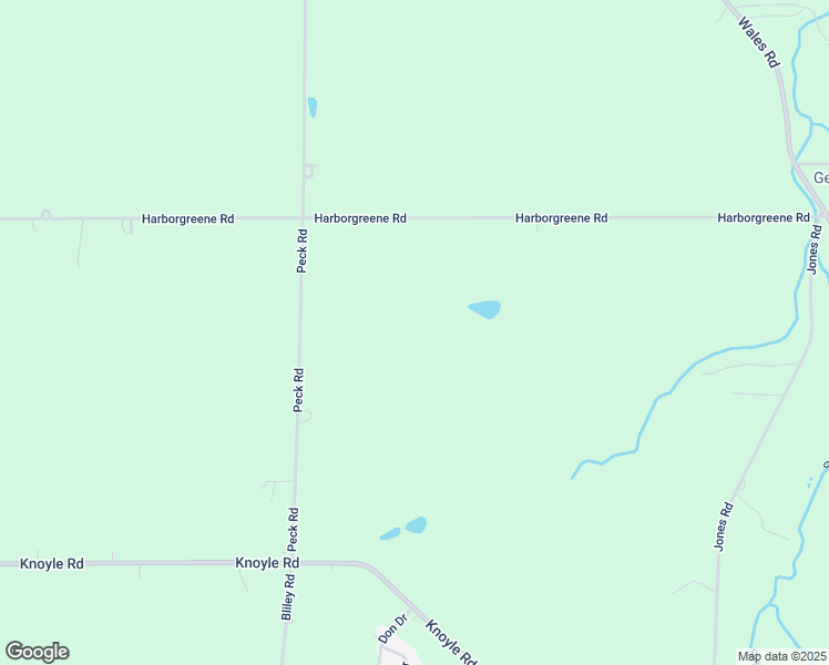 map of restaurants, bars, coffee shops, grocery stores, and more near 9415 Peck Road in Erie