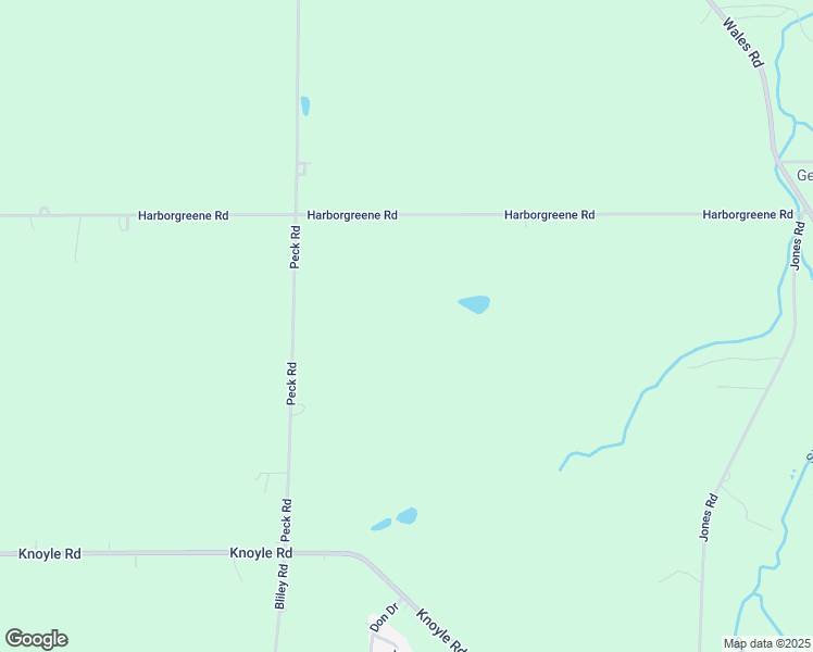 map of restaurants, bars, coffee shops, grocery stores, and more near 9415 Peck Road in Erie