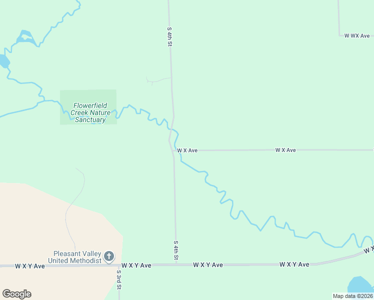 map of restaurants, bars, coffee shops, grocery stores, and more near 8032 West X Avenue in Schoolcraft