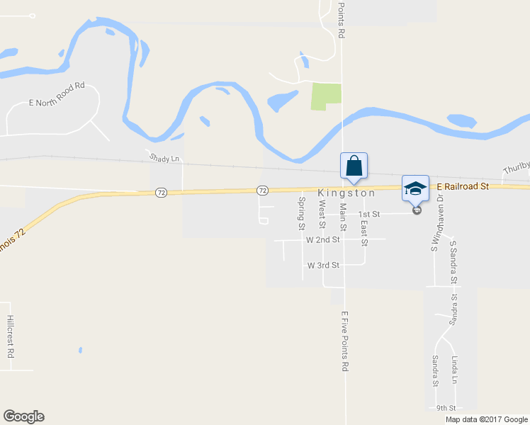 map of restaurants, bars, coffee shops, grocery stores, and more near 130 Karen Street in Kingston