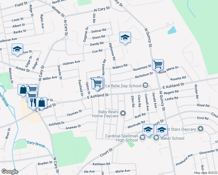 22 Colgate Road, Brockton MA Walk Score