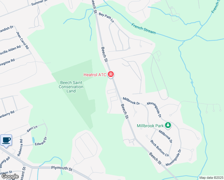 map of restaurants, bars, coffee shops, grocery stores, and more near 12 Alpine Street in Rockland