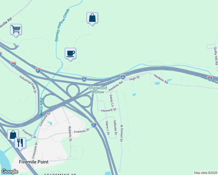 map of restaurants, bars, coffee shops, grocery stores, and more near 1 Easy St in Broome