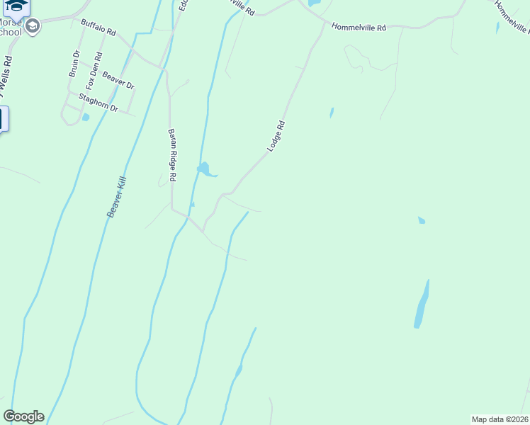 map of restaurants, bars, coffee shops, grocery stores, and more near 105 Lodge Road in Saugerties