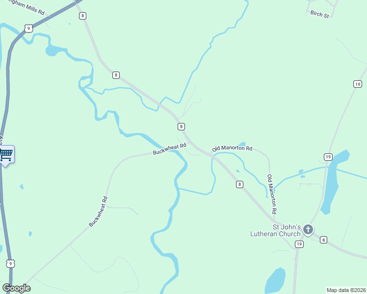 map of restaurants, bars, coffee shops, grocery stores, and more near Miles Road in Germantown