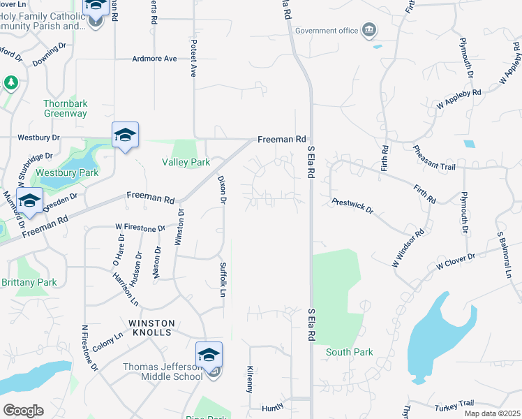 map of restaurants, bars, coffee shops, grocery stores, and more near 411 South Lauder Lane in Inverness