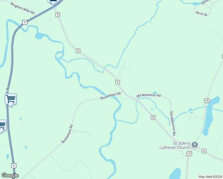 map of restaurants, bars, coffee shops, grocery stores, and more near Miles Road in Germantown