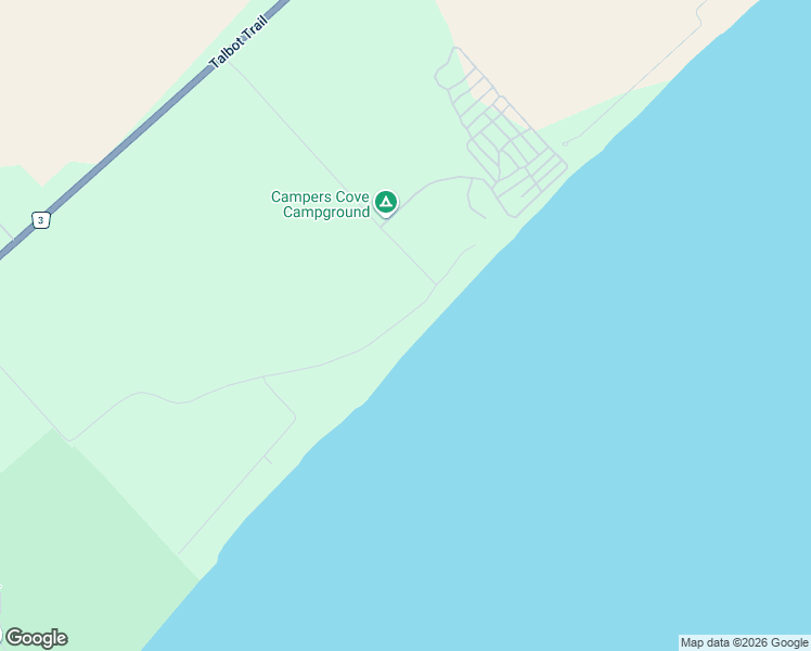 map of restaurants, bars, coffee shops, grocery stores, and more near 20860 Cemetery Road in Chatham-Kent