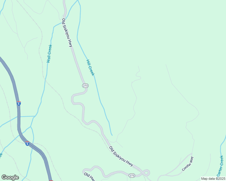 map of restaurants, bars, coffee shops, grocery stores, and more near 3721 Old Highway 99 South in Ashland