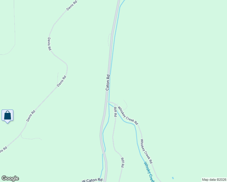 map of restaurants, bars, coffee shops, grocery stores, and more near 2304 Whiskey Creek Road in Corning