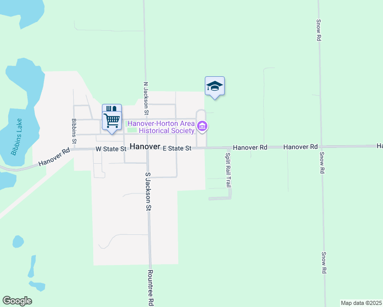 map of restaurants, bars, coffee shops, grocery stores, and more near 327 East State Street in Hanover