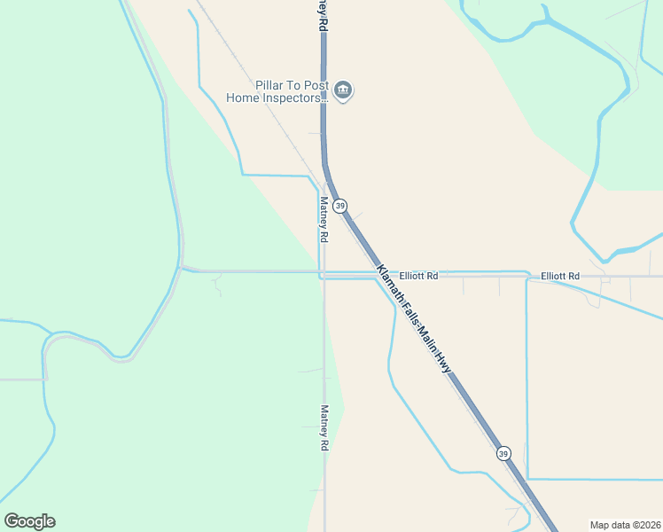 map of restaurants, bars, coffee shops, grocery stores, and more near 13779 Matney Road in Klamath Falls