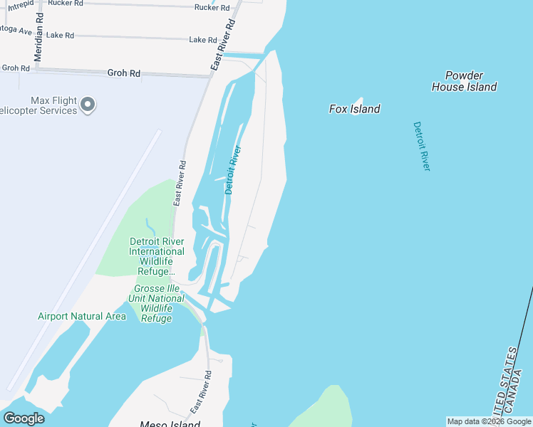 map of restaurants, bars, coffee shops, grocery stores, and more near 28195 Elba Island Drive in Grosse Ile Township