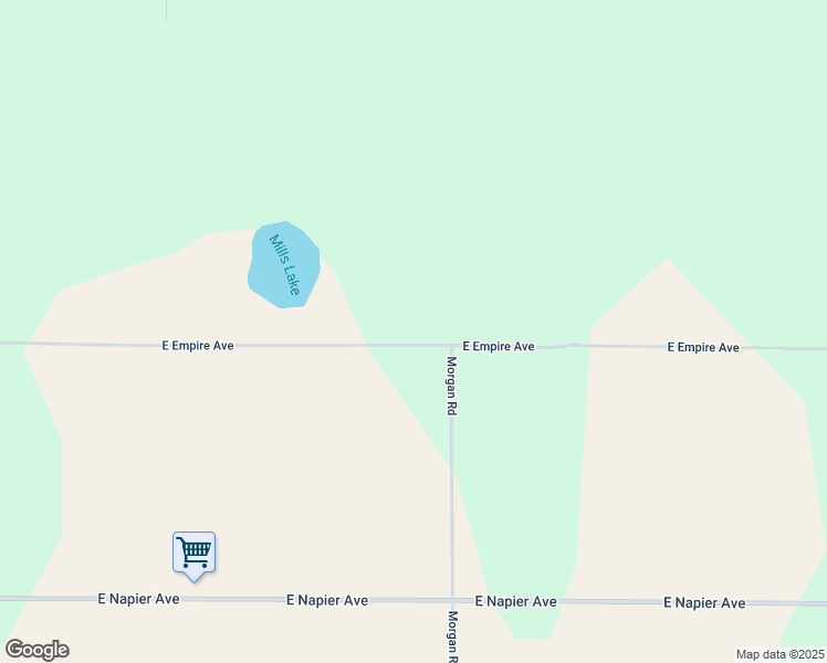 map of restaurants, bars, coffee shops, grocery stores, and more near 6443 East Empire Avenue in Benton Harbor