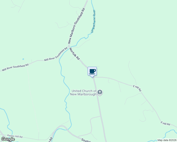 map of restaurants, bars, coffee shops, grocery stores, and more near 118-120 Norfolk Road in New Marlborough