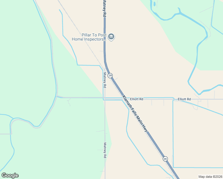 map of restaurants, bars, coffee shops, grocery stores, and more near 13779 Matney Road in Klamath Falls