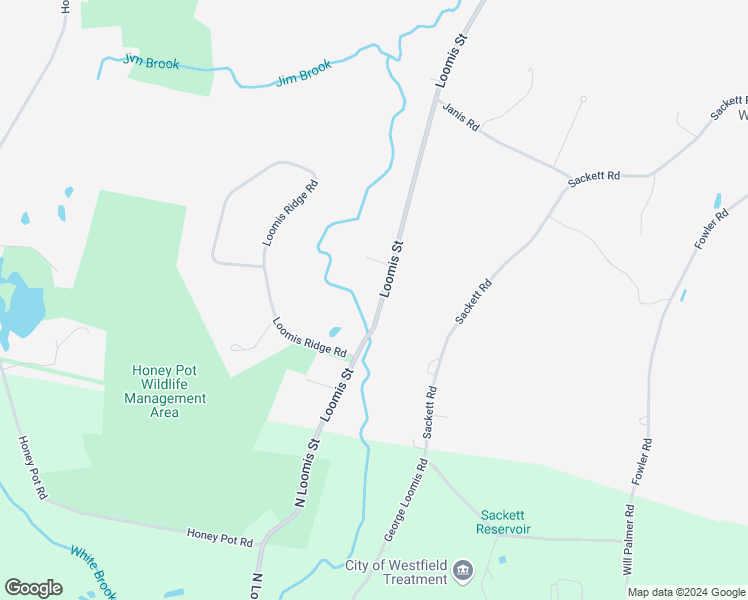 map of restaurants, bars, coffee shops, grocery stores, and more near 515 Loomis Street in Westfield