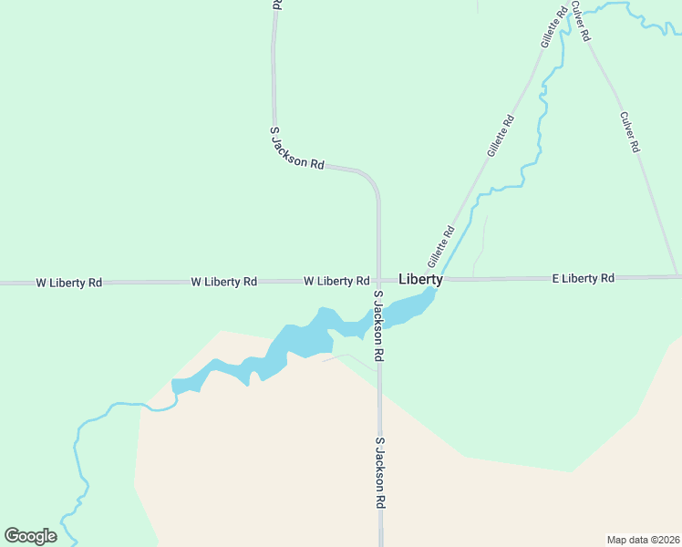 map of restaurants, bars, coffee shops, grocery stores, and more near 124 West Liberty Road in Clarklake