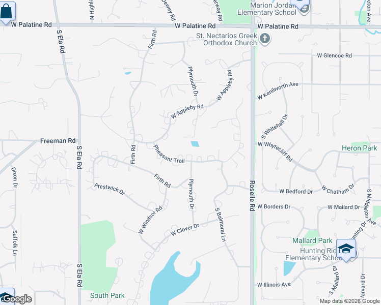map of restaurants, bars, coffee shops, grocery stores, and more near 1670 Pheasant Trail in Inverness