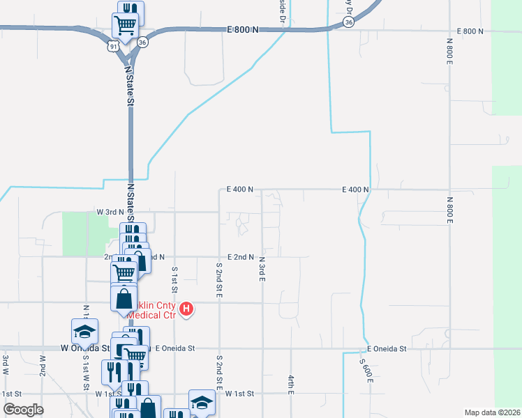 map of restaurants, bars, coffee shops, grocery stores, and more near in Preston