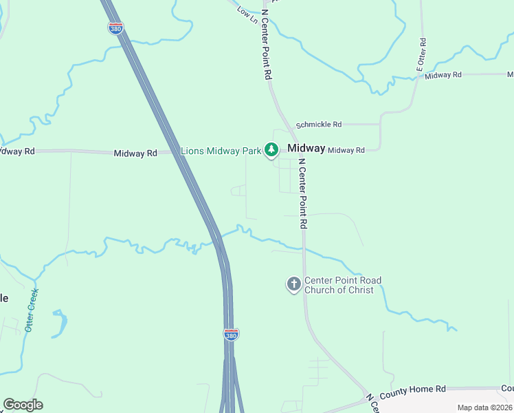 map of restaurants, bars, coffee shops, grocery stores, and more near 3313 Wubbens Road in Linn