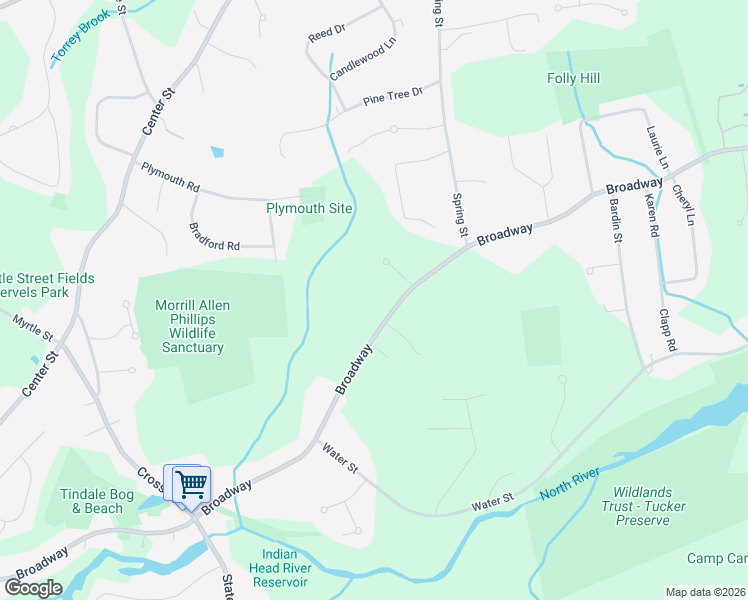 map of restaurants, bars, coffee shops, grocery stores, and more near 861 Broadway in Hanover