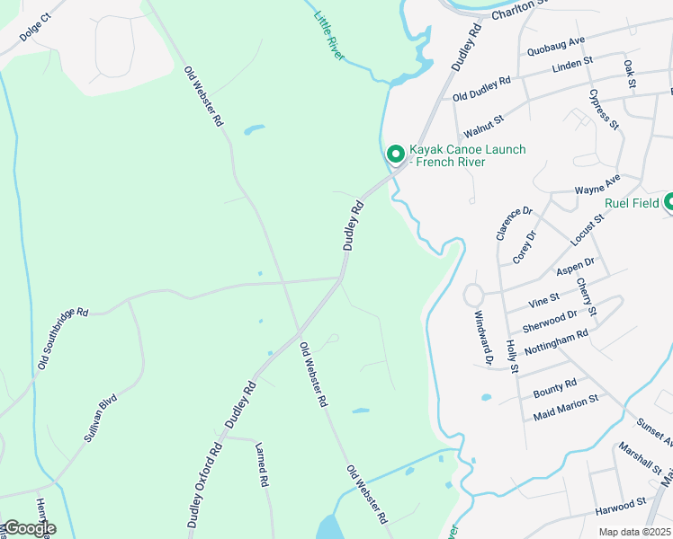 map of restaurants, bars, coffee shops, grocery stores, and more near 78 Dudley Road in Oxford