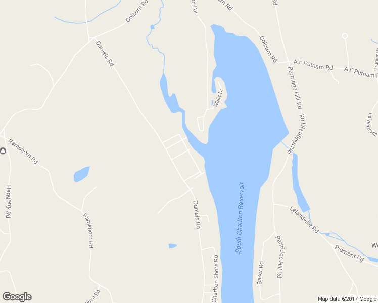 map of restaurants, bars, coffee shops, grocery stores, and more near 27 Robert Boulevard in Charlton