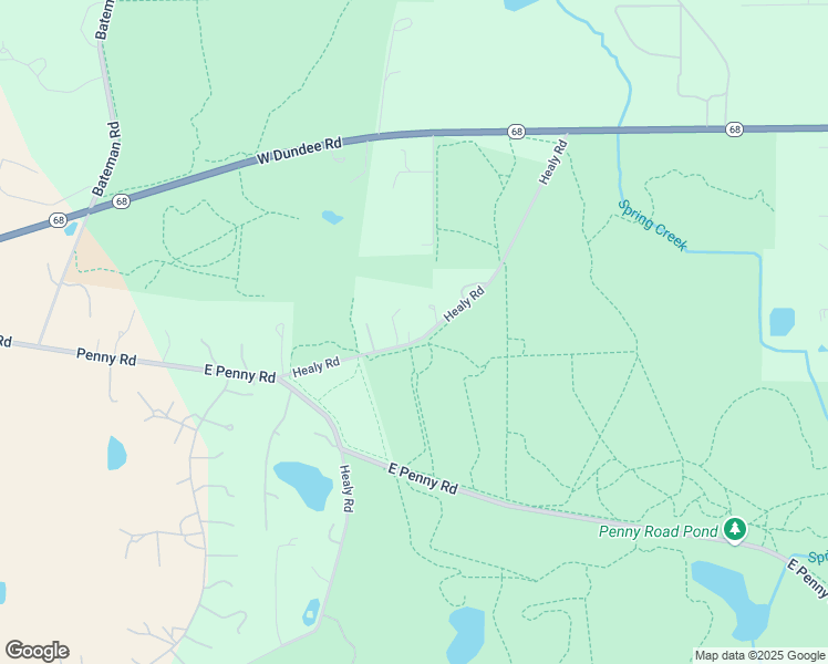 map of restaurants, bars, coffee shops, grocery stores, and more near 31W034 Healy Road in Barrington