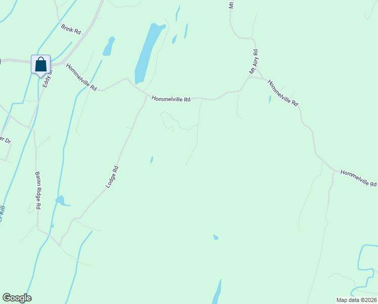 map of restaurants, bars, coffee shops, grocery stores, and more near 52 Northwoods Road in Saugerties