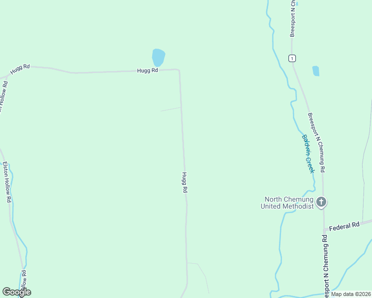 map of restaurants, bars, coffee shops, grocery stores, and more near Hugg Road in Lowman