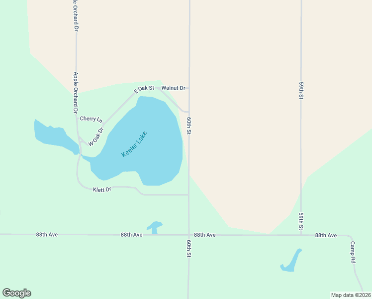map of restaurants, bars, coffee shops, grocery stores, and more near 86423 60th Street in Decatur