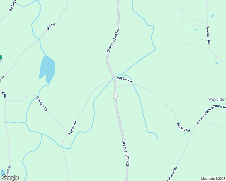 map of restaurants, bars, coffee shops, grocery stores, and more near 204 Dresser Hill Road in Charlton