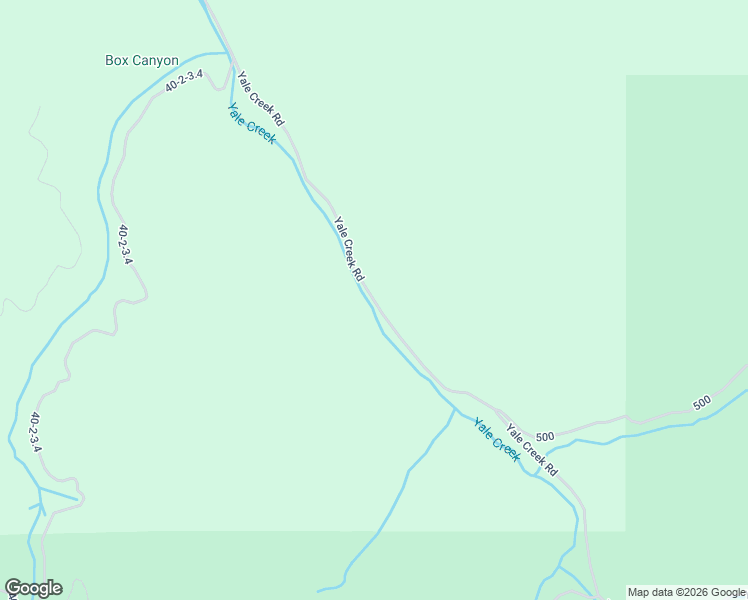 map of restaurants, bars, coffee shops, grocery stores, and more near Yale Creek Road in Jackson County