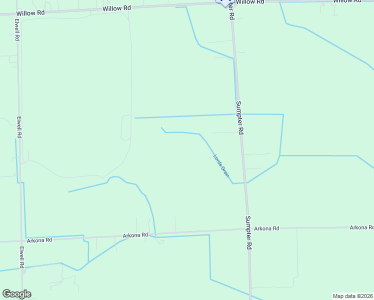 map of restaurants, bars, coffee shops, grocery stores, and more near 26840 Sumpter Road in Belleville