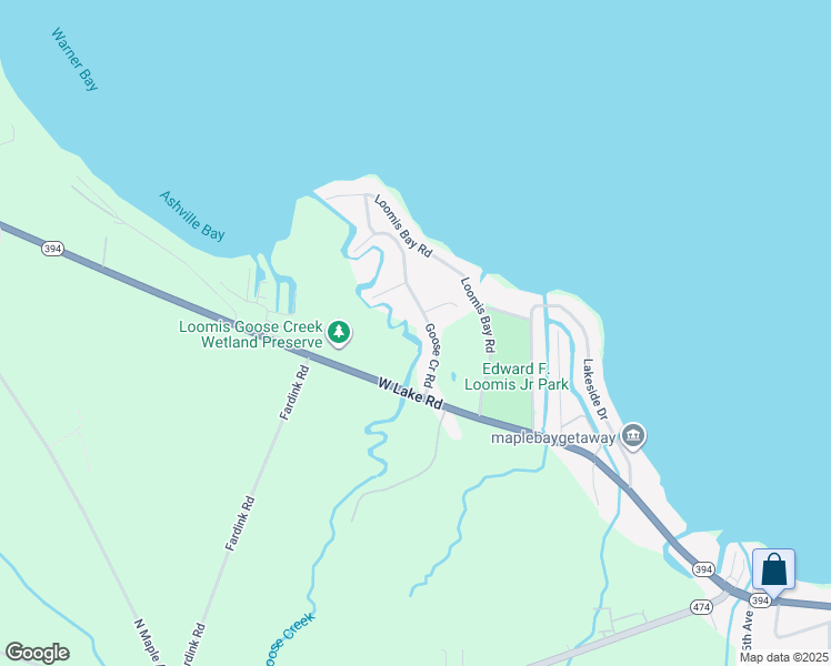 map of restaurants, bars, coffee shops, grocery stores, and more near 122 Goose Cr Road in Ashville