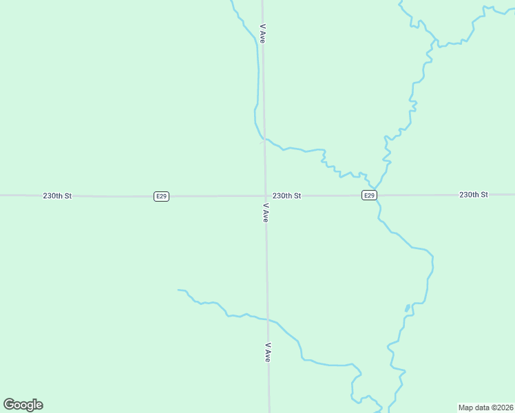 map of restaurants, bars, coffee shops, grocery stores, and more near 3098 230th Street in Clutier