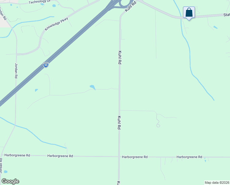 map of restaurants, bars, coffee shops, grocery stores, and more near 5690 Kuhl Rd in Erie