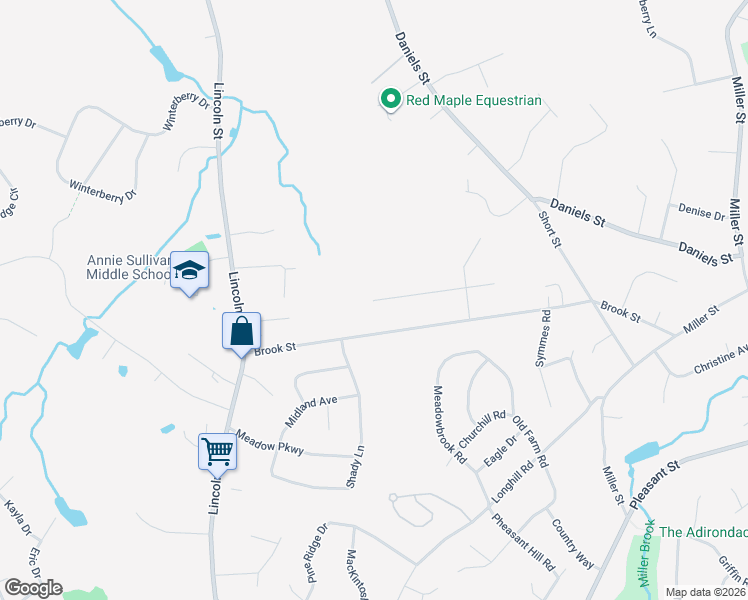 map of restaurants, bars, coffee shops, grocery stores, and more near 2 David Road in Franklin