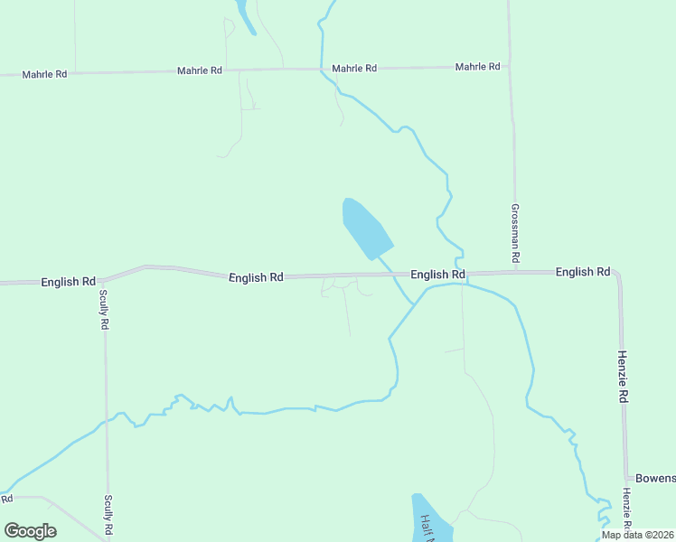 map of restaurants, bars, coffee shops, grocery stores, and more near 18100 English Road in Manchester