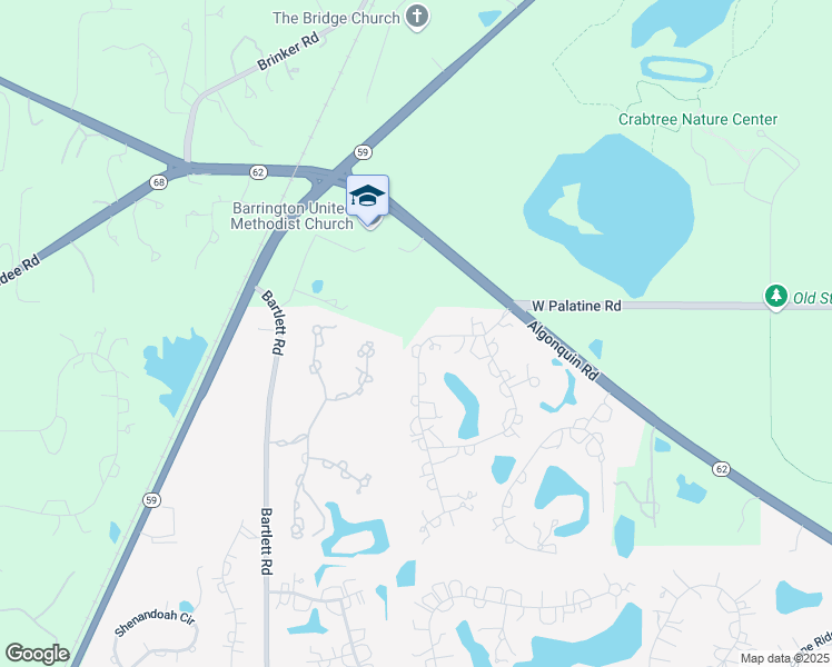 map of restaurants, bars, coffee shops, grocery stores, and more near 8 Westlake Drive in South Barrington