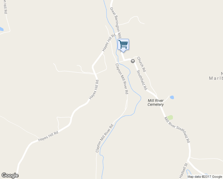 map of restaurants, bars, coffee shops, grocery stores, and more near 139 Clayton Mill River Road in New Marlborough
