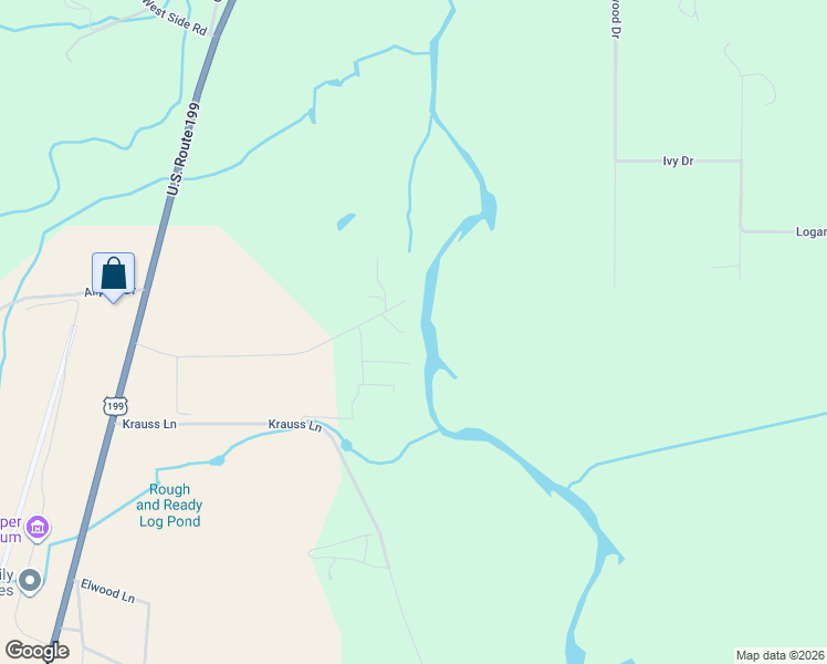 map of restaurants, bars, coffee shops, grocery stores, and more near 151 Patton Bar Road in Cave Junction