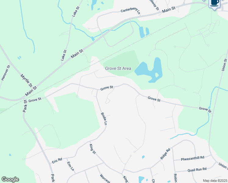 map of restaurants, bars, coffee shops, grocery stores, and more near 61 Grove Street in Norfolk