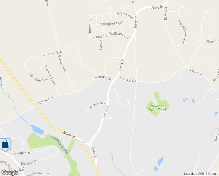 map of restaurants, bars, coffee shops, grocery stores, and more near 201 Ferry Street in Marshfield