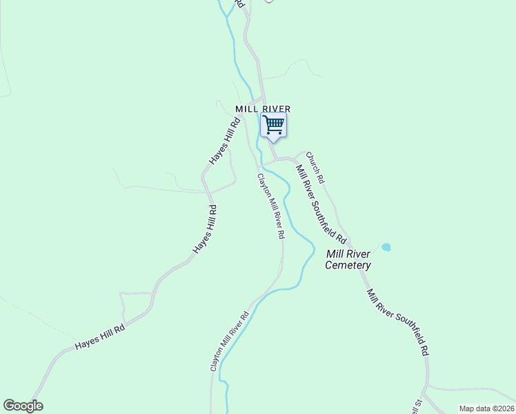 map of restaurants, bars, coffee shops, grocery stores, and more near 115 Clayton Mill River Road in New Marlborough