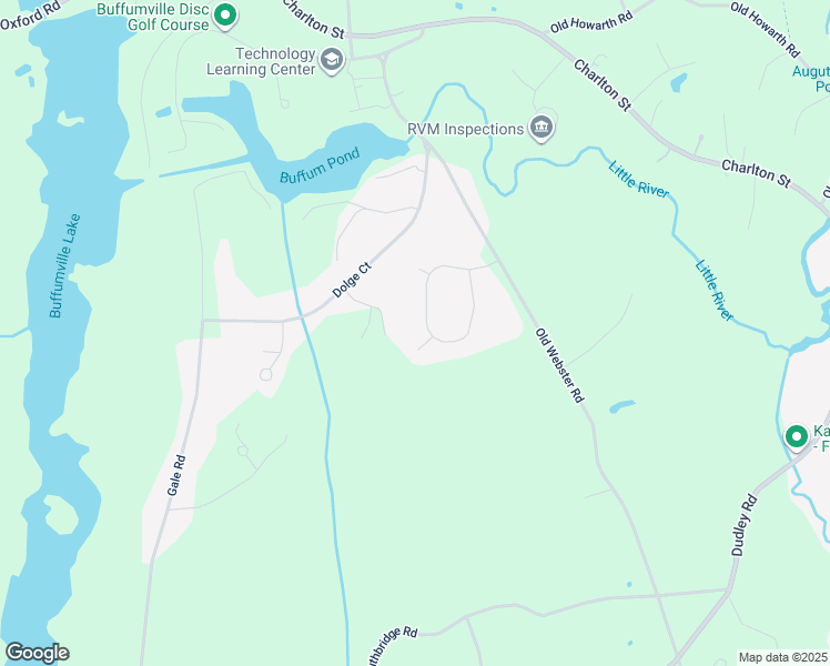 map of restaurants, bars, coffee shops, grocery stores, and more near 2 Sunny Hill Drive in Oxford